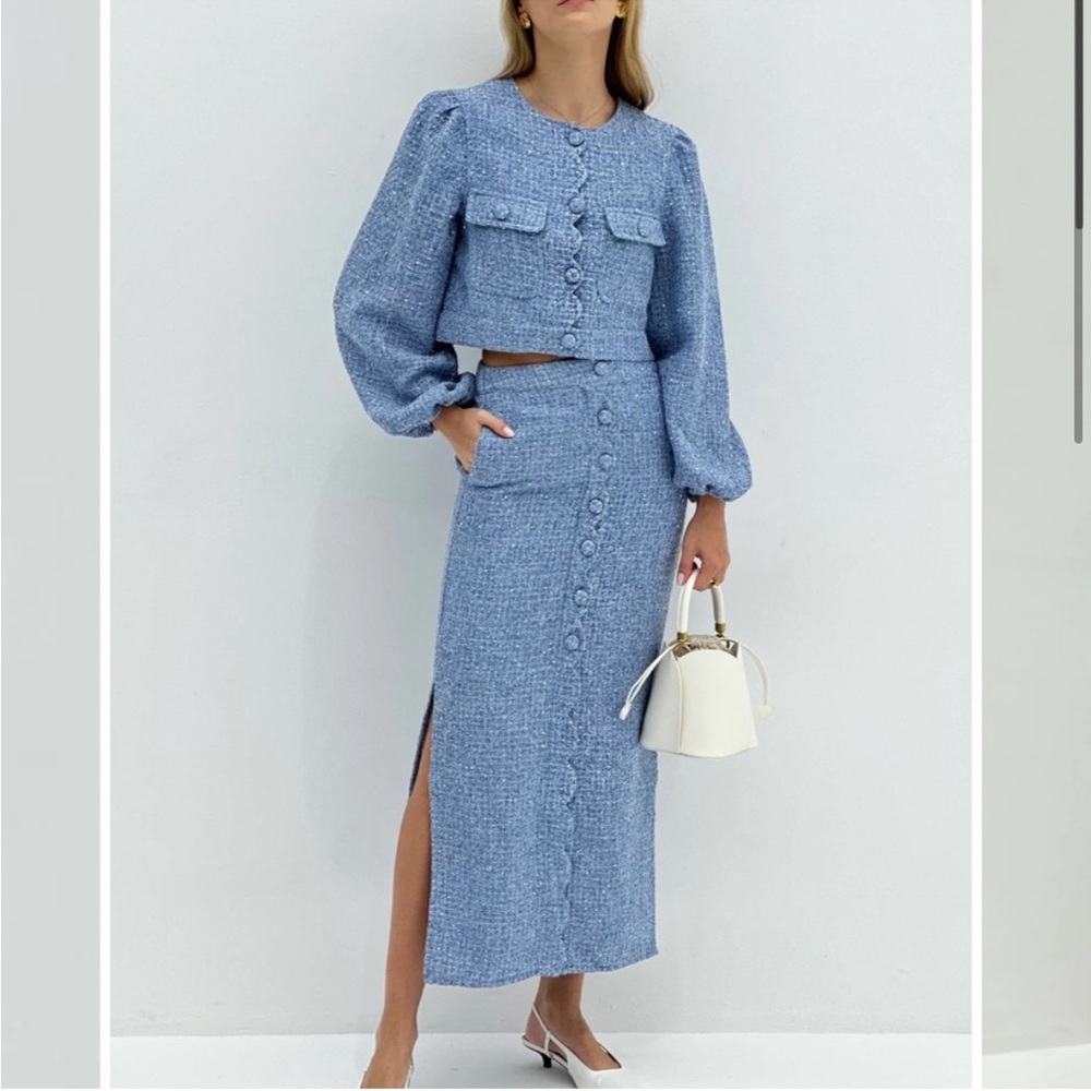 NWT vita grace Adriana top and skirt set